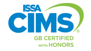 ISSA CIMS Green Building Certified with Honors logo